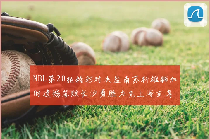 NBL第20轮精彩对决盐南苏科雄狮加时遗憾落败长沙勇胜力克上海玄鸟