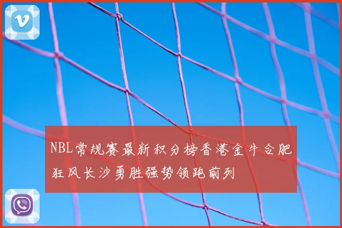 NBL常规赛最新积分榜香港金牛合肥狂风长沙勇胜强势领跑前列