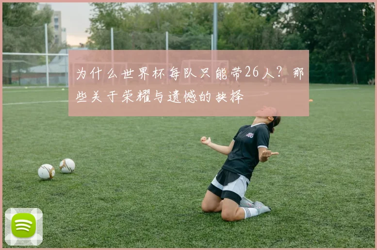 为什么世界杯每队只能带26人？那些关于荣耀与遗憾的抉择